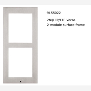 2N? IP Verso Frame for surface installation, 2 modules