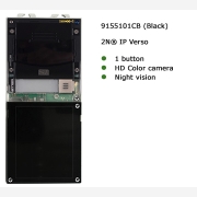 2N? IP Verso Basic unit with HD camera Black