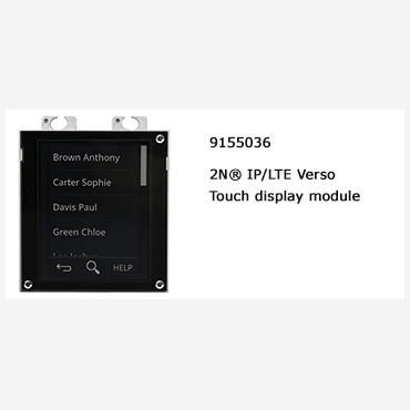 2N? IP Verso Touch display module